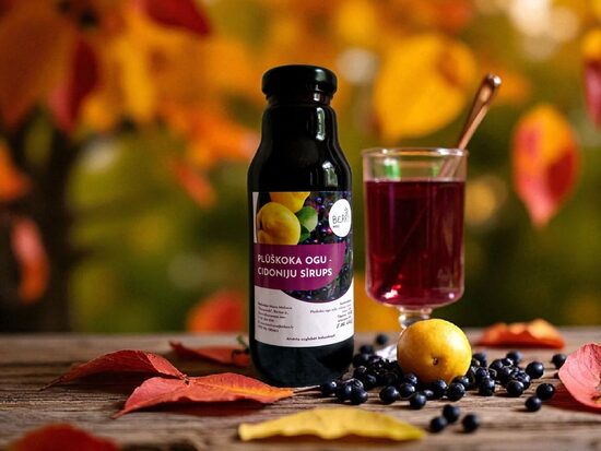 Plūškoka-Cidoniju Sīrups 300ml